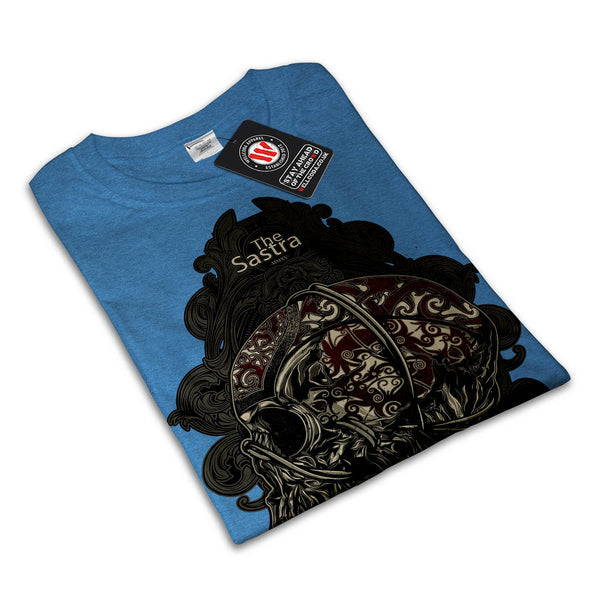 Monster Skull Brain Mens T-Shirt