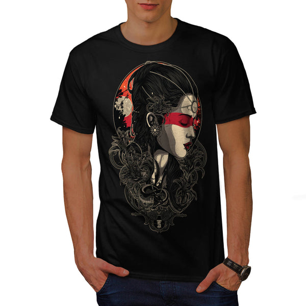 Snake Lady Vixen Mens T-Shirt