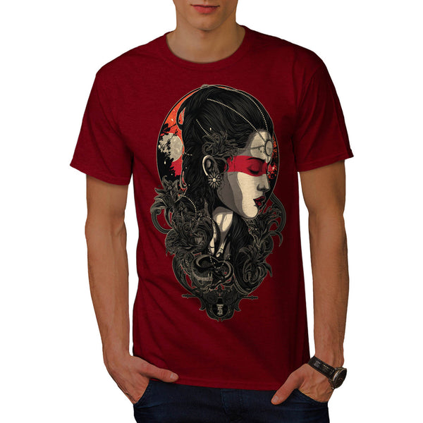 Snake Lady Vixen Mens T-Shirt