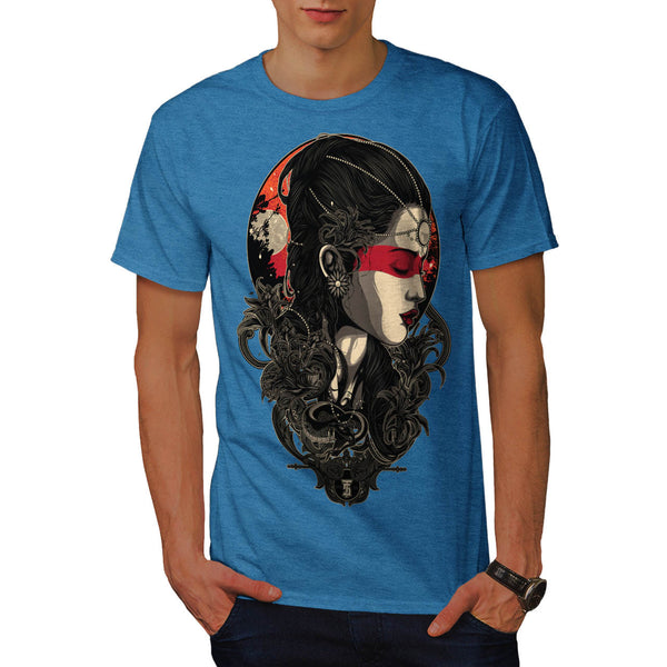 Snake Lady Vixen Mens T-Shirt