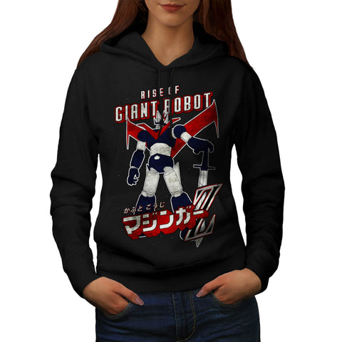 Rise Of Giant Robot Womens Hoodie