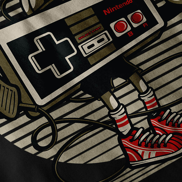 Nintendo Retro Game Mens Long Sleeve T-Shirt