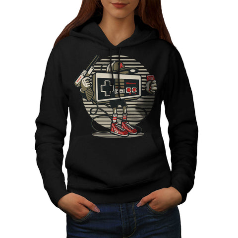 Nintendo Retro Game Womens Hoodie