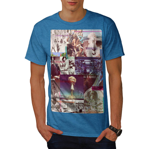 Age Of Aquarius Sign Mens T-Shirt