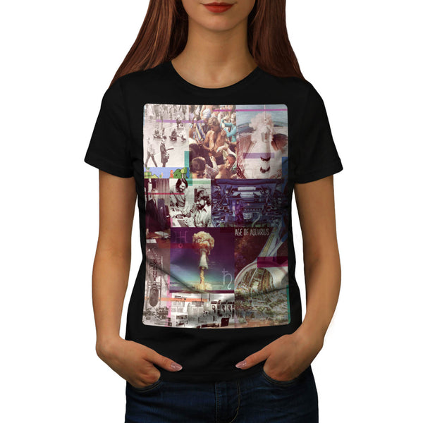 Age Of Aquarius Sign Womens T-Shirt