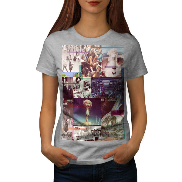 Age Of Aquarius Sign Womens T-Shirt