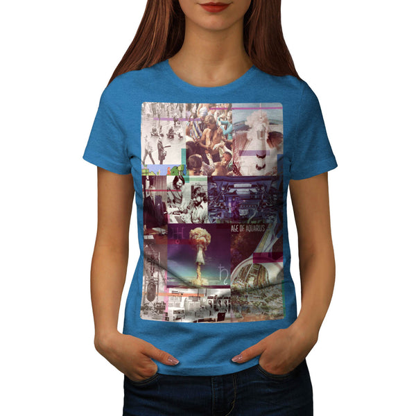 Age Of Aquarius Sign Womens T-Shirt