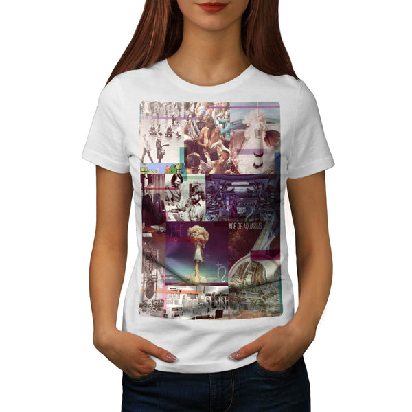 Age Of Aquarius Sign Womens T-Shirt