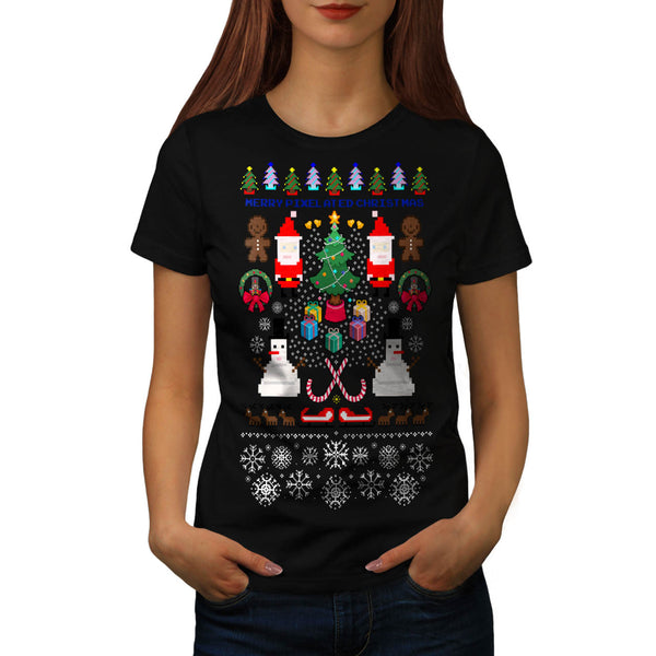 Merry Christmas Fun Womens T-Shirt