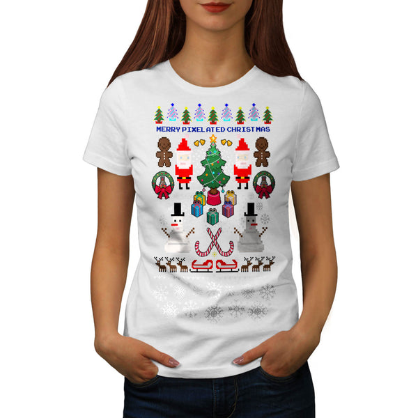 Merry Christmas Fun Womens T-Shirt