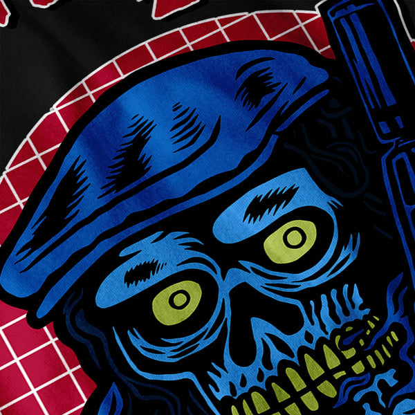 Detective Zombie Gun Mens Hoodie