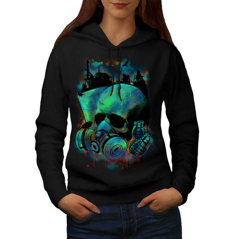 Nuclear Waste Land Womens Hoodie
