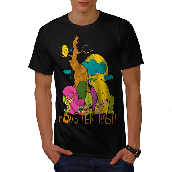 Monster Mash World Mens T-Shirt