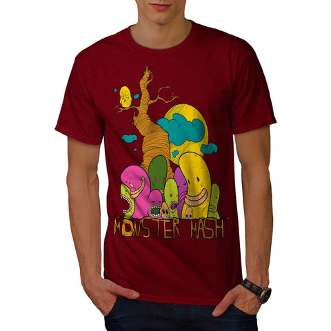 Monster Mash World Mens T-Shirt