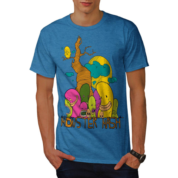 Monster Mash World Mens T-Shirt