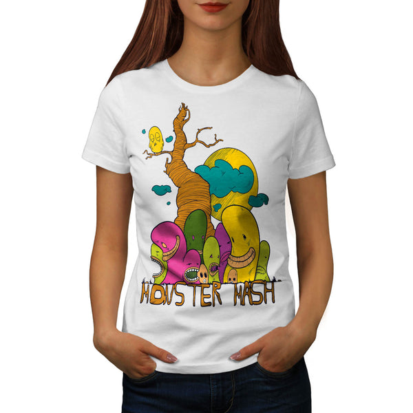 Monster Mash World Womens T-Shirt