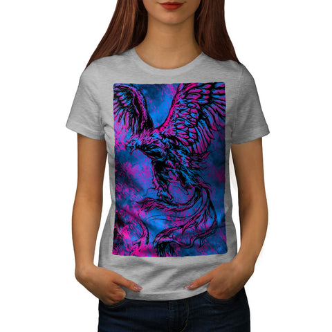 Bird Of Prey Attack Womens T-Shirt