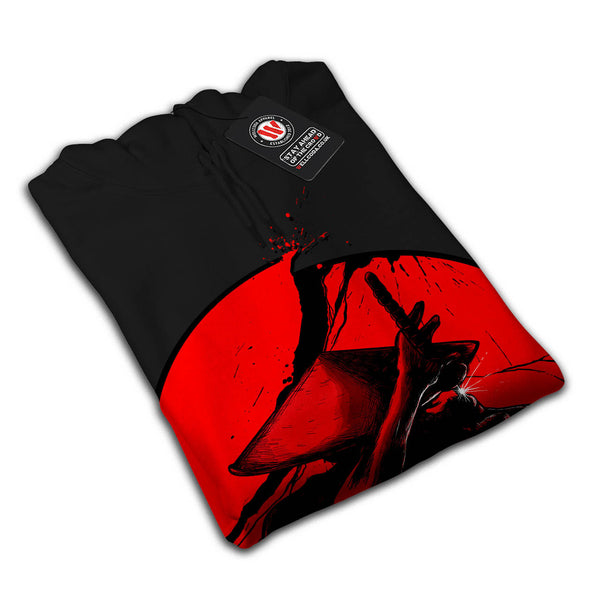 Japanese Warrior Womens Hoodie