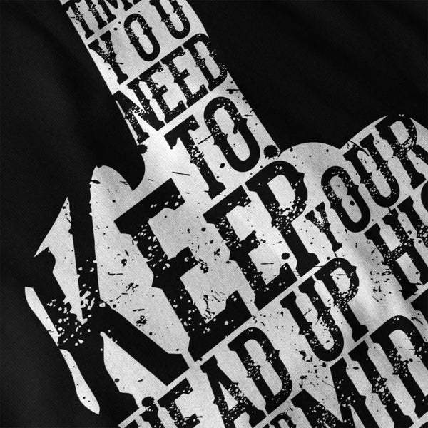 Middle Finger Higher Womens T-Shirt
