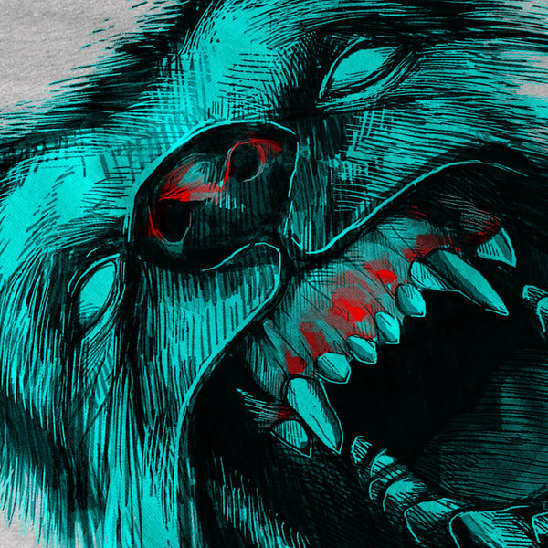 Werewolf Wolf Fear Womens T-Shirt