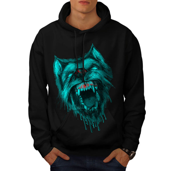 Werewolf Wolf Fear Mens Hoodie