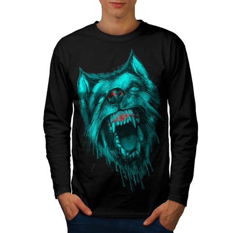 Werewolf Wolf Fear Mens Long Sleeve T-Shirt
