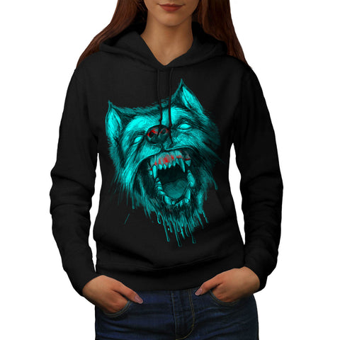 Werewolf Wolf Fear Womens Hoodie