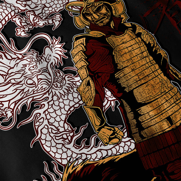 Japan Dragon Wolf Womens T-Shirt