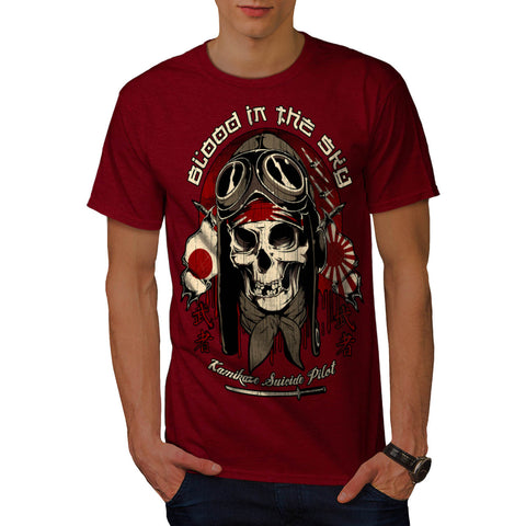 Japan Monster Pilot Mens T-Shirt