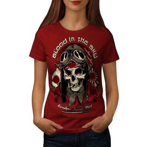 Japan Monster Pilot Womens T-Shirt