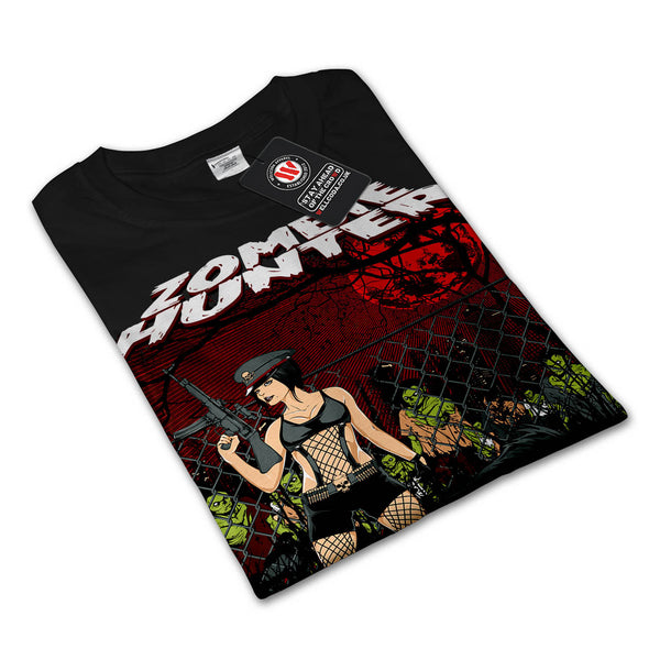 Zombie Hunter Girl Mens Long Sleeve T-Shirt