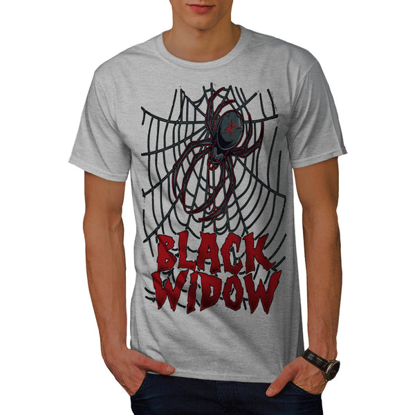 Black Widow Spider Mens T-Shirt