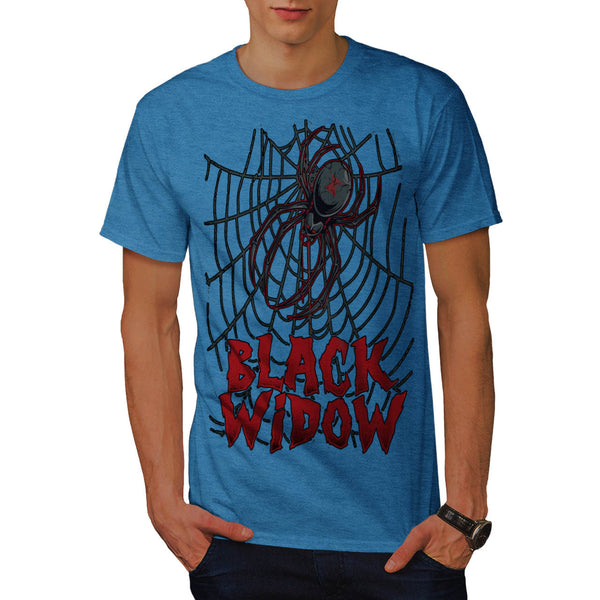 Black Widow Spider Mens T-Shirt