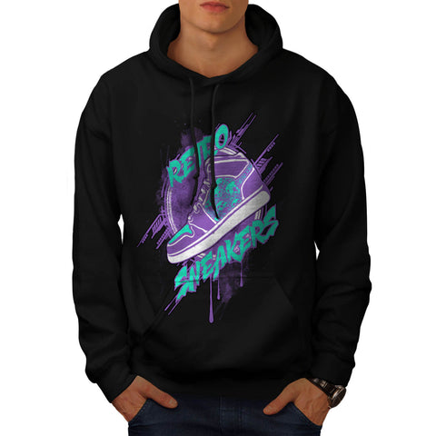 Retro Sneakers Urban Mens Hoodie