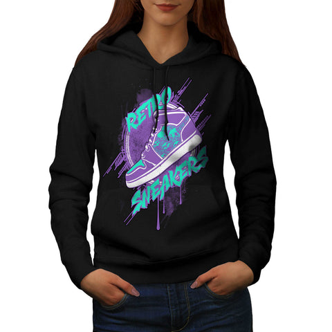 Retro Sneakers Urban Womens Hoodie