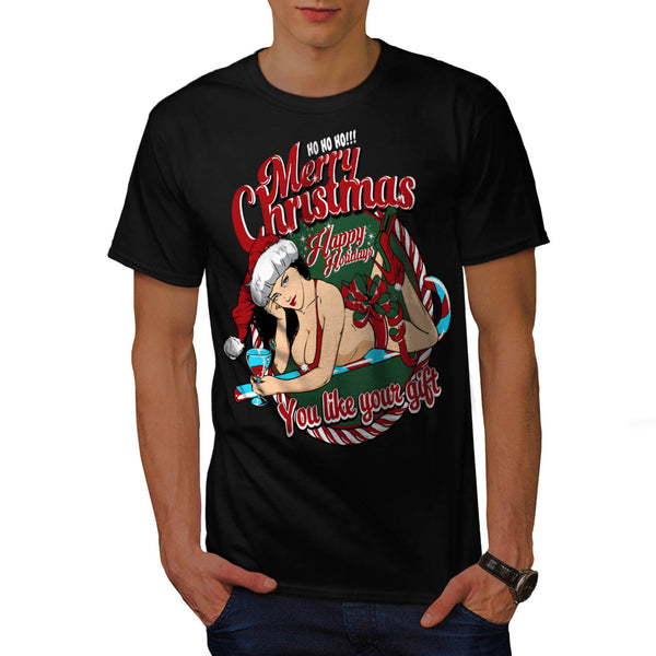Merry Xmas Beauty Mens T-Shirt