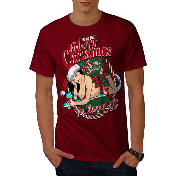 Merry Xmas Beauty Mens T-Shirt
