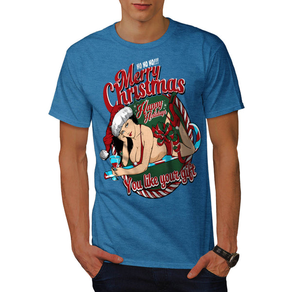 Merry Xmas Beauty Mens T-Shirt