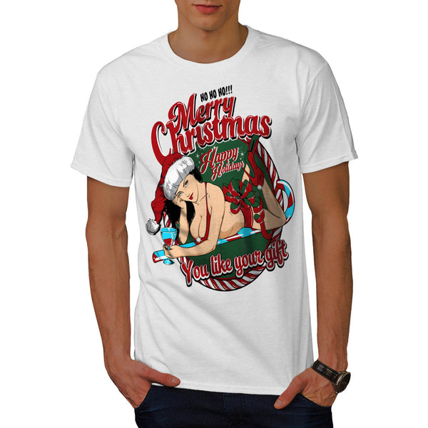 Merry Xmas Beauty Mens T-Shirt