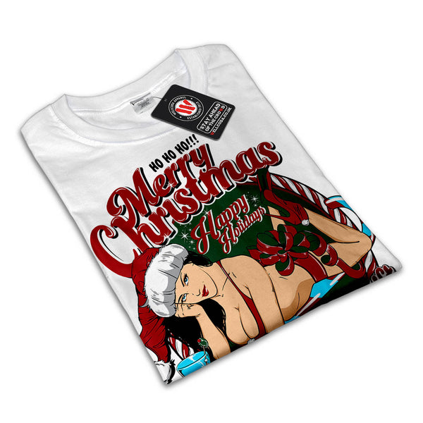 Merry Xmas Beauty Womens T-Shirt