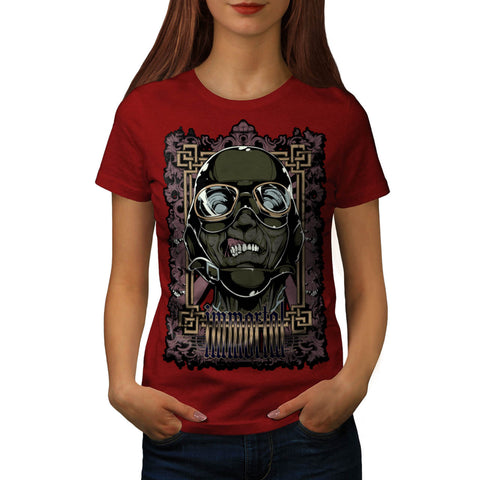 Immortal Pilot Frame Womens T-Shirt