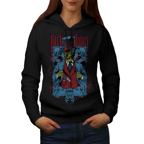 Jack The Ripper Death Womens Hoodie