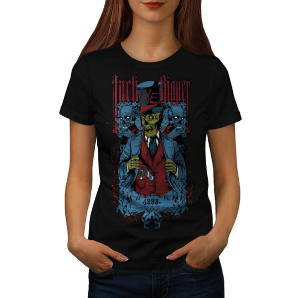 Jack The Ripper Death Womens T-Shirt