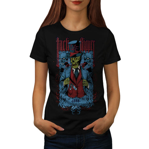 Jack The Ripper Death Womens T-Shirt