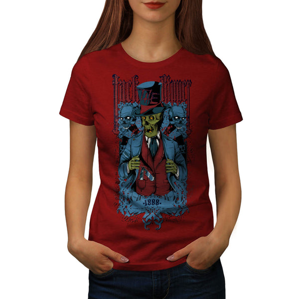 Jack The Ripper Death Womens T-Shirt