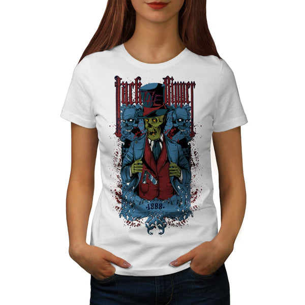 Jack The Ripper Death Womens T-Shirt