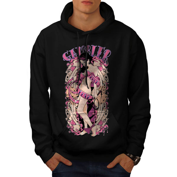 Gambler Luck Lust USA Mens Hoodie