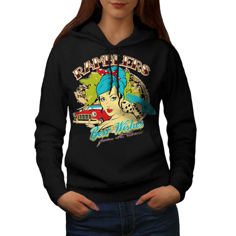 Ramblers Best Wishes Womens Hoodie