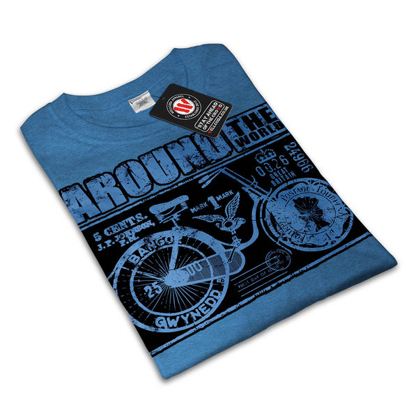 Travel World Bike UK Womens T-Shirt