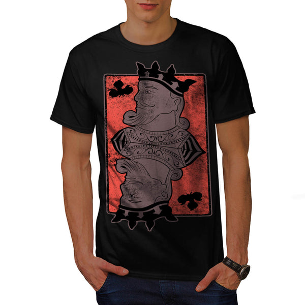 King of Clubs Card Mens T-Shirt